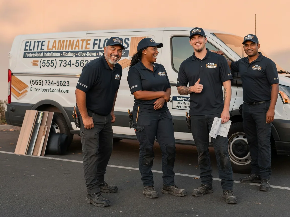 Laminate flooring installation company in Sun, LA